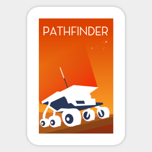 Pathfinder Mars Rover Sticker